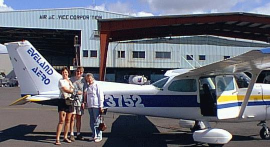 People and the plane