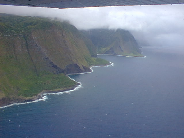Molokai cliffs