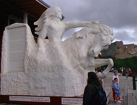 Crazy Horse from the visitor center