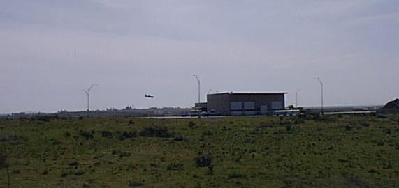 Plane landing
