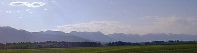 Mountains near Kalispell